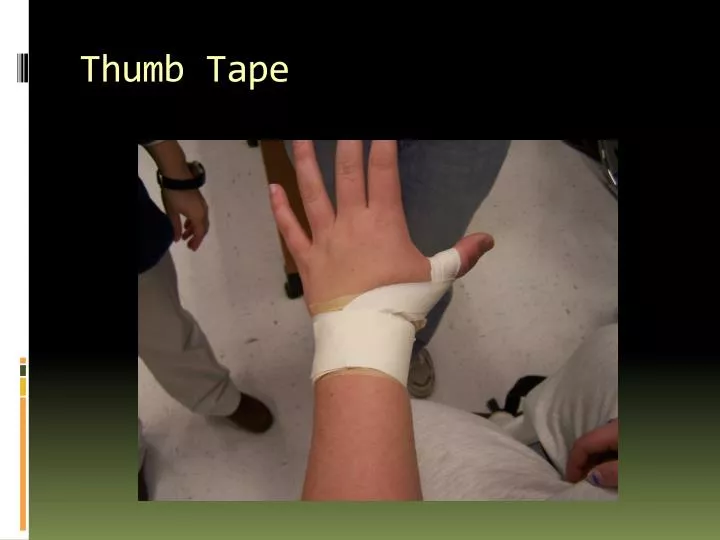 thumb tape