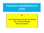 Pulmonary Rehabilitation In COPD - slide 1
