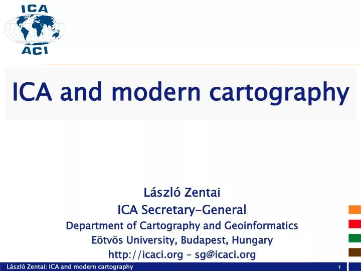 ica and modern cartography