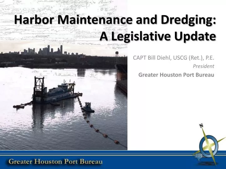 harbor maintenance and dredging a legislative update