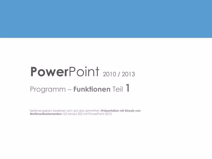 power point 2010 2013