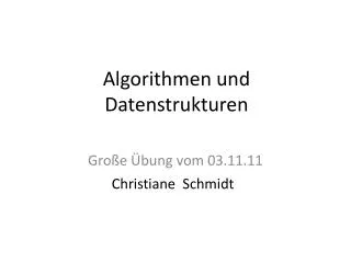 algorithmen und datenstrukturen