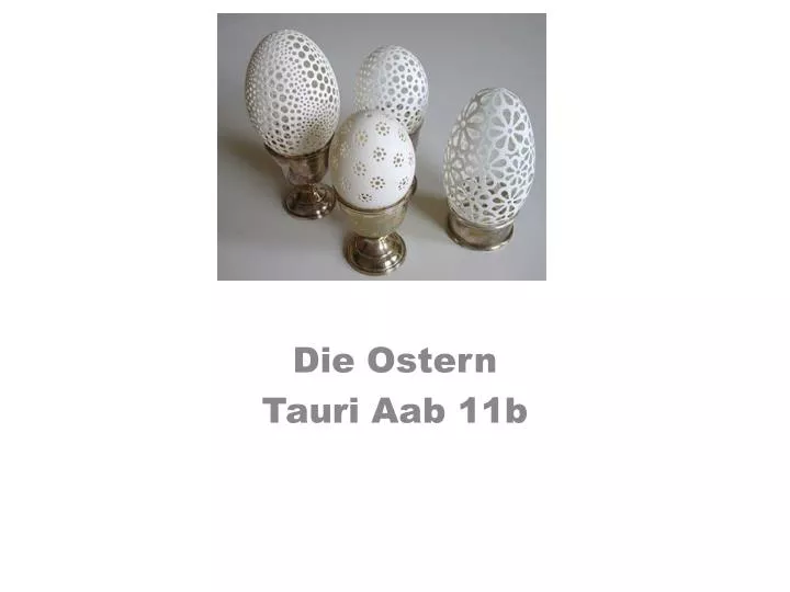 die ostern tauri aab 11b