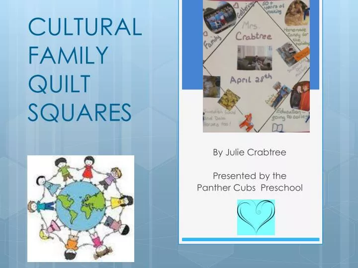 cultural family quilt squares