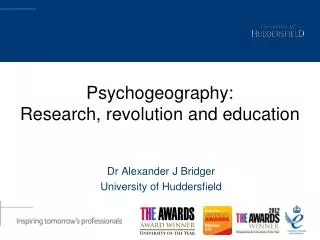 Psychogeography: Research, revolution and education