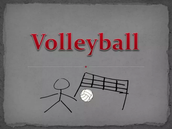 PPT - Volleyball PowerPoint Presentation, free download - ID:2014933