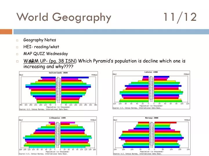 world geography 11 12