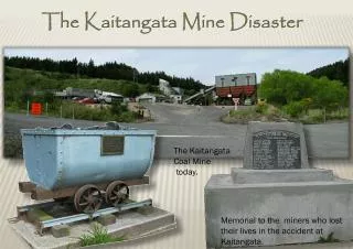 The Kaitangata Mine Disaster