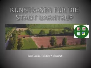 kunstrasen f r die stadt barntrup