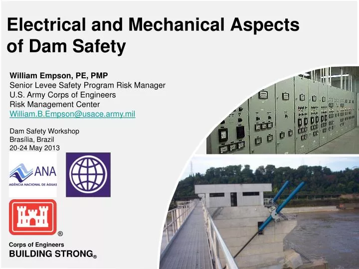 electrical and mechanical aspects of dam safety