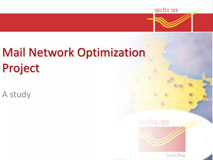 mail network optimization project