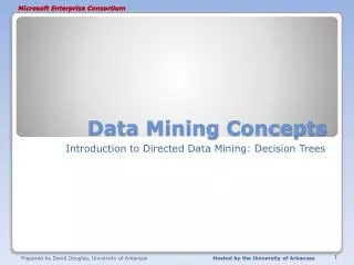 Data Mining Concepts
