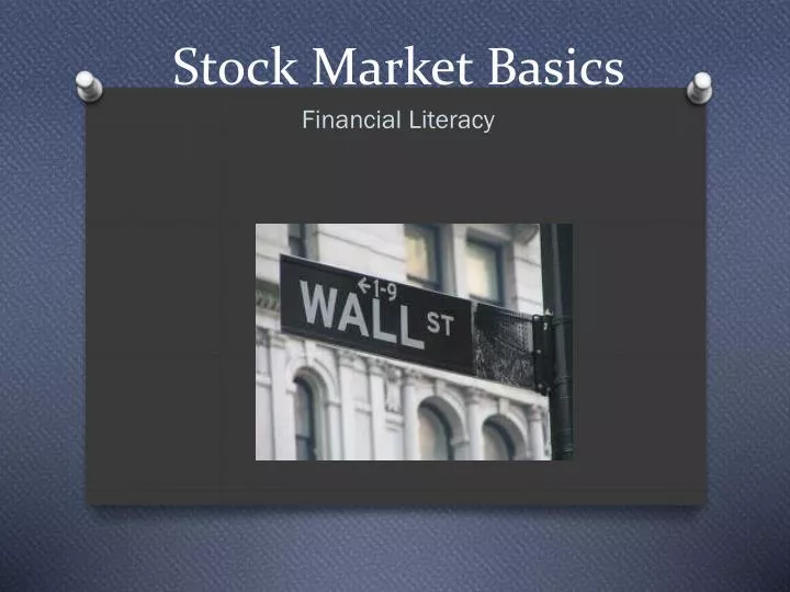 stock market basics