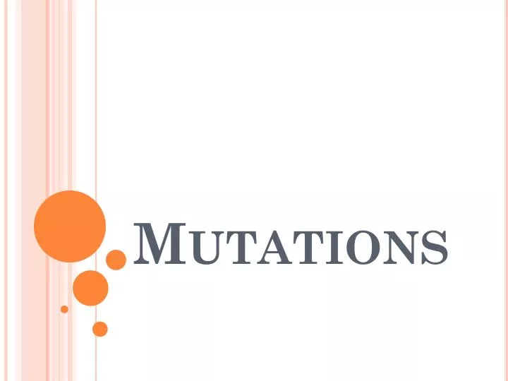 mutations