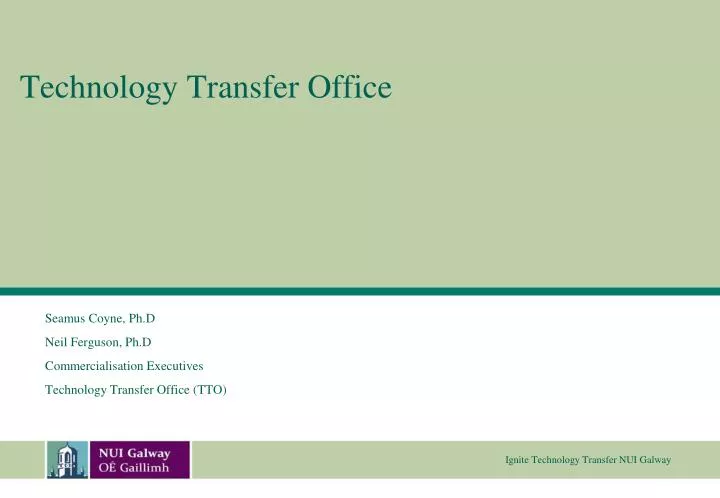 technology transfer office