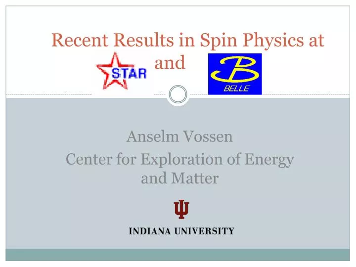 recent results in spin physics at and