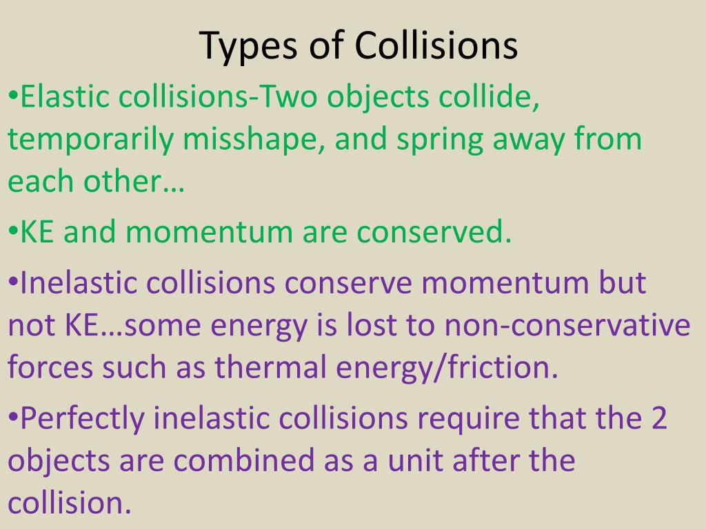 PPT - Types of Collisions PowerPoint Presentation, free download - ID ...