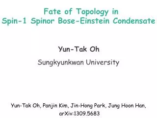 Fate of Topology in Spin-1 Spinor Bose-Einstein Condensate