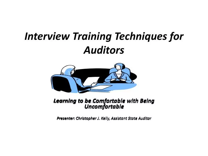 interview training techniques for auditors
