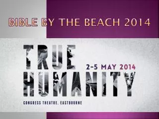 Bible by the Beach 2014