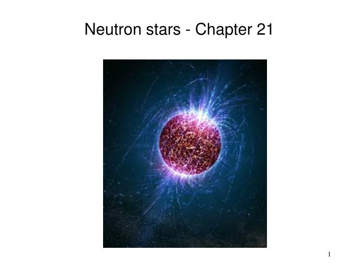 neutron stars chapter 21