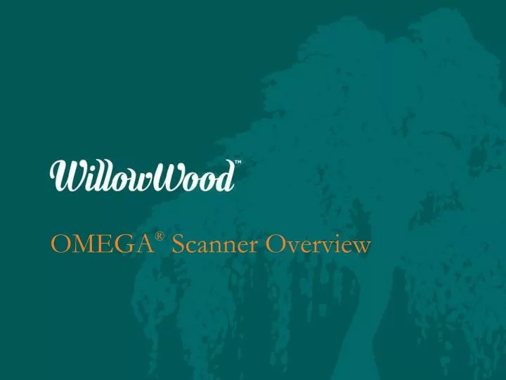 omega scanner overview