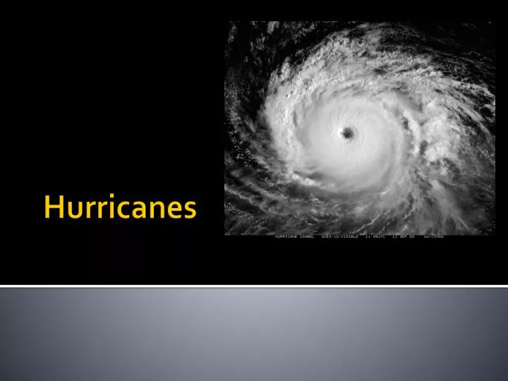 hurricanes