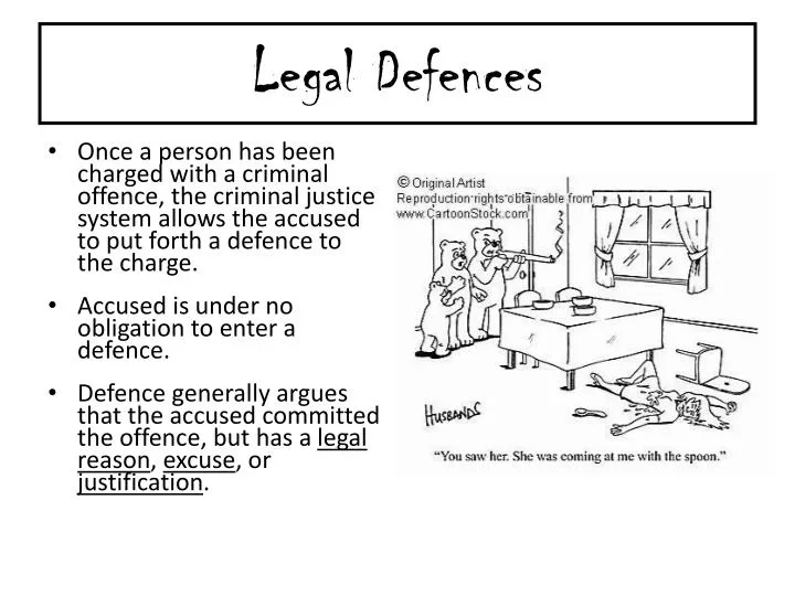 legal defences