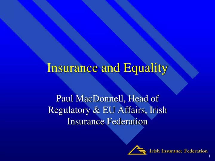 insurance and equality