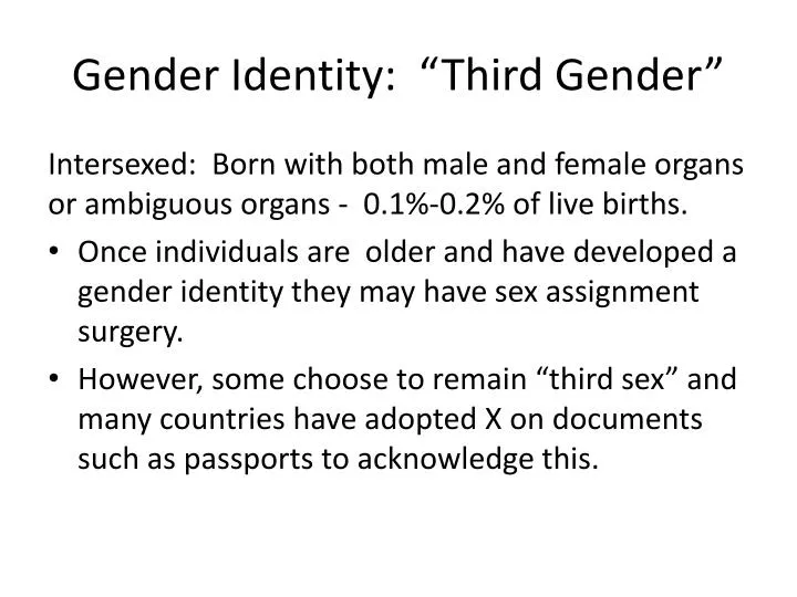 gender identity third gender