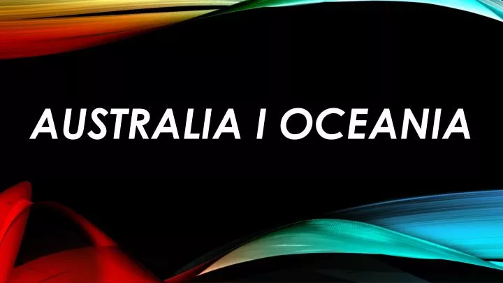 australia i oceania