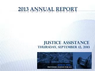 2013 Annual Report