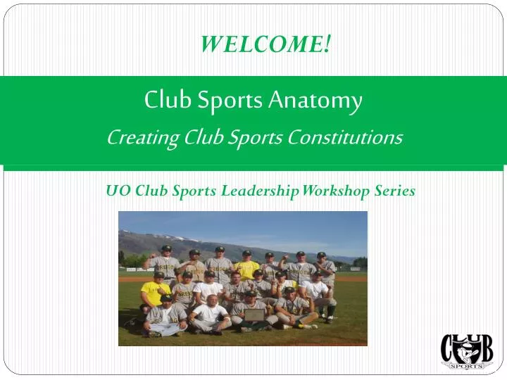 club sports anatomy creating club sports constitutions