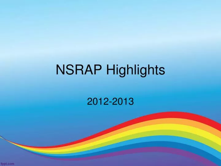 nsrap highlights