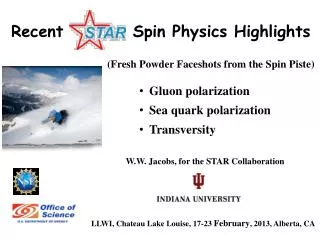 Recent Spin Physics Highlights