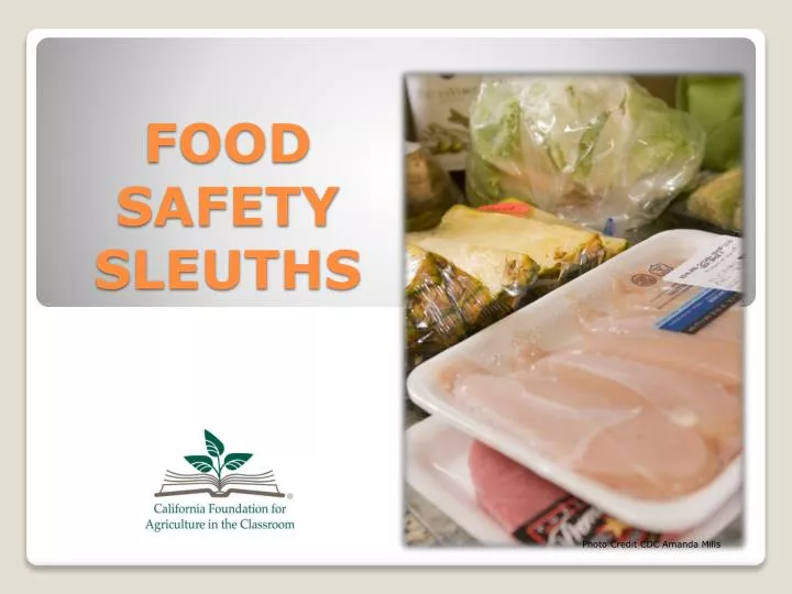 food safety sleuths