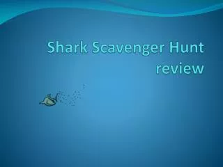 Shark Scavenger Hunt review
