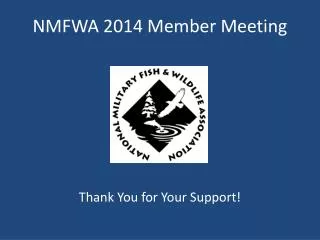 NMFWA 2014 Member Meeting