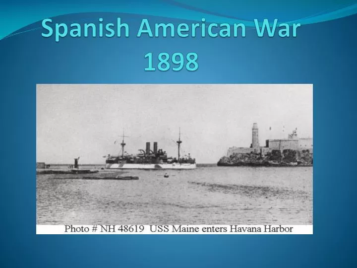 spanish american war 1898