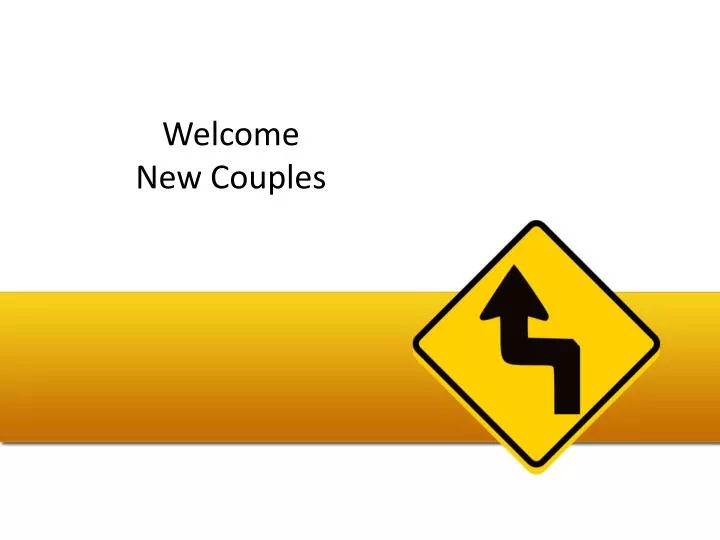 welcome new couples