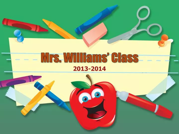 mrs williams class