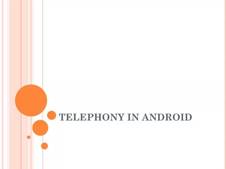 telephony in android