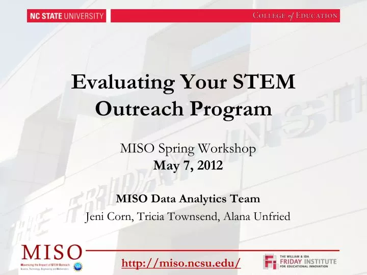 evaluating your stem outreach program