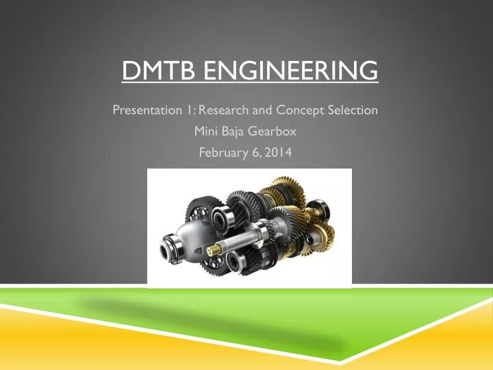 dmtb engineering