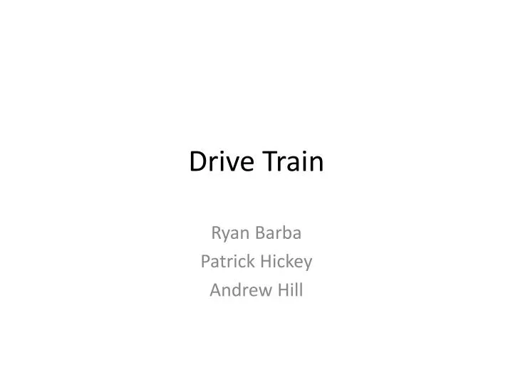 drive train