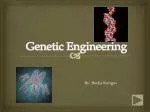 Genetic Engineering - slide 1
