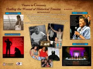 Theater as C eremony Healing the Wound of Historical Trauma