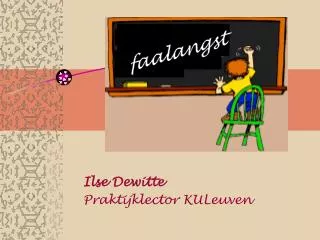 ilse dewitte praktijklector kuleuven