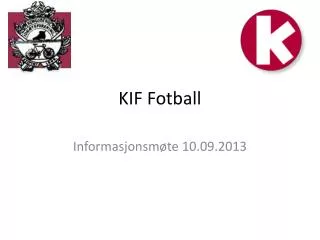 kif fotball
