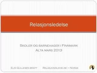 relasjonsledelse
